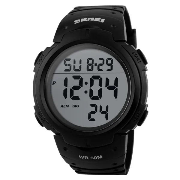 Men's Digital Sport Watch with Alarm and Calendar - Image 9