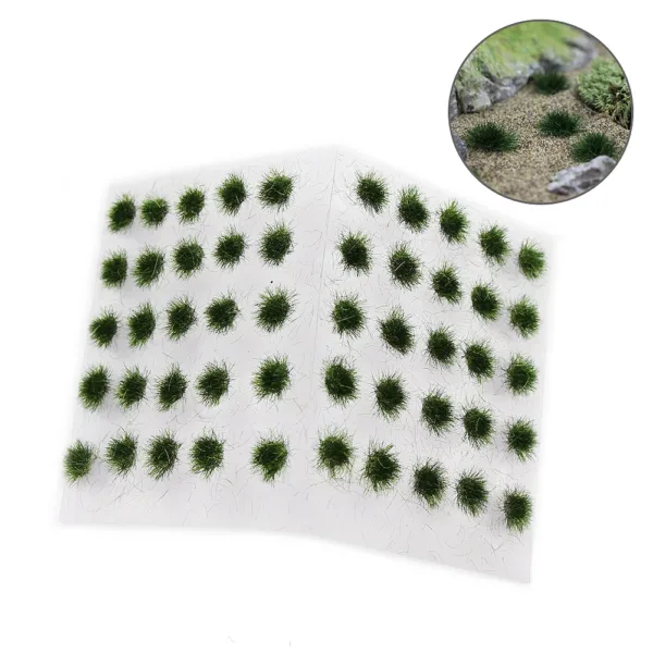 50pcs Grass Clusters for Model Scenery - Image 8