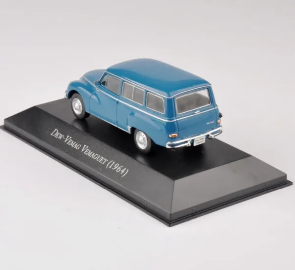 1/43 Scale Blue DKW-Vemag Diecast Car Model