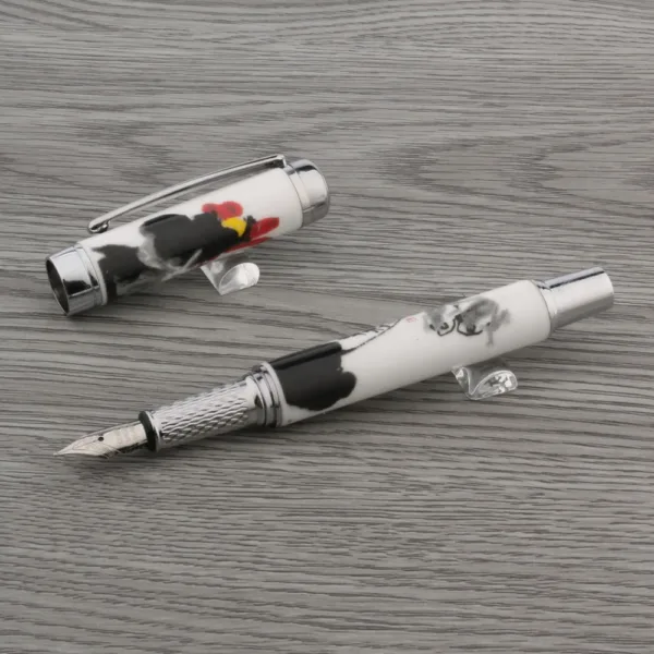 Elegant Porcelain Fountain Pen with Medium Nib - Image 6