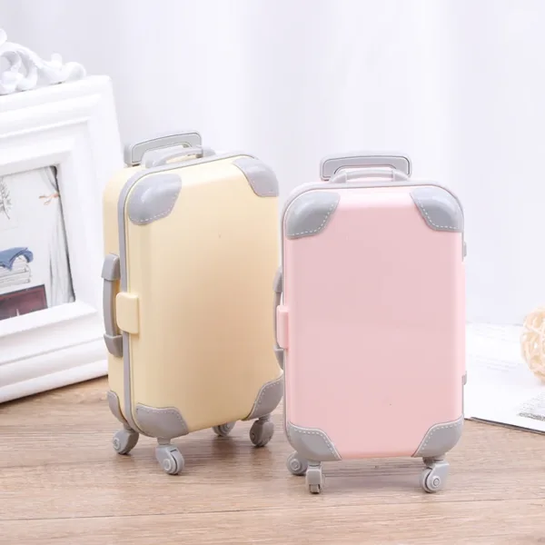 Mini Plastic Luggage for Dolls 1/12 Scale - Image 3