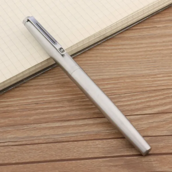 Elegant Stainless Steel Fountain Pen 500 - Image 4