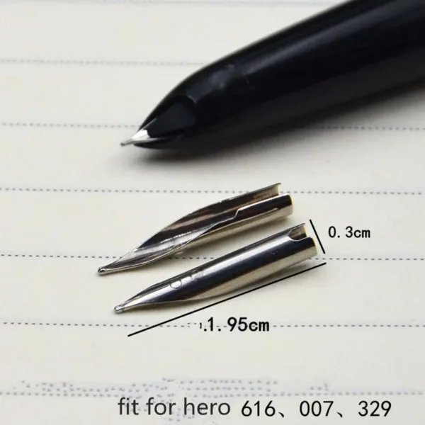 5PC 0.38mm F Nib Fountain Pen Set