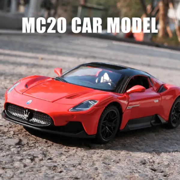 1:32 Maserati MC20 Cabrio Diecast Car Model - Image 3