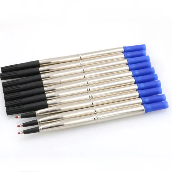 10pcs 0.7mm Metal Rollerball Pen Refills - Image 2