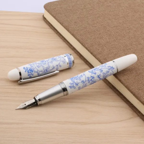 Blue and White Porcelain Fountain Pen - Image 3