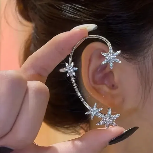 Zircon Butterfly Ear Cuff for Women - Image 7