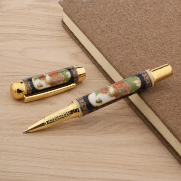 Ceramic Cloisonne Luxury Rollerball Pen 0.5mm - Image 5