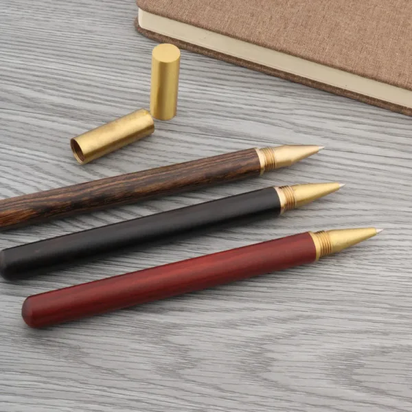 Luxury Wooden Rollerball Pen 0.5mm - Image 5