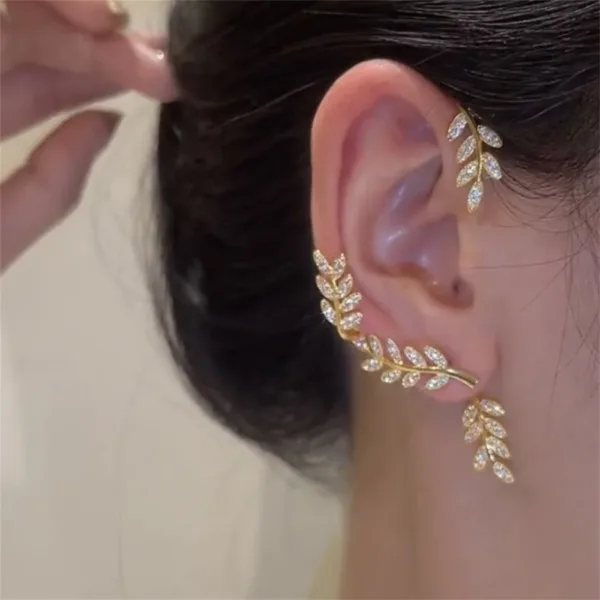 Zircon Butterfly Ear Cuff for Women - Image 4