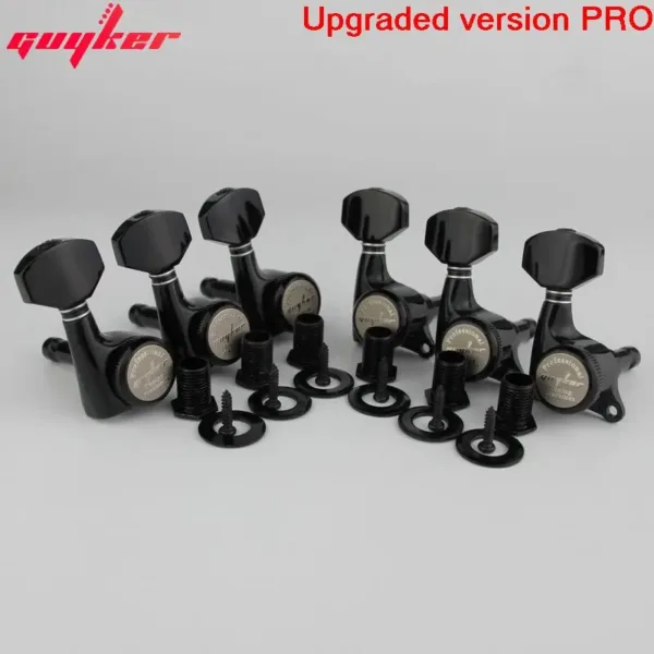 Guyker Black Guitar Locking Tuners Set - Image 7