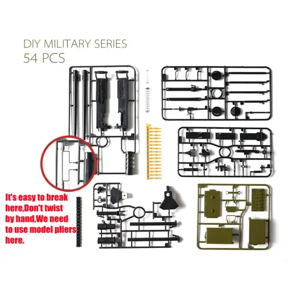 1/6 Scale Browning M2 Machine Gun Model Set - Image 3