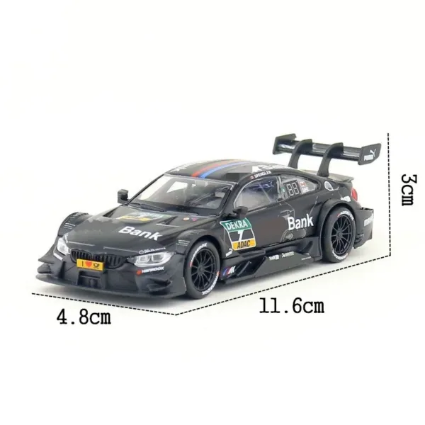 1:43 Scale BMW M4 DTM Diecast Model Car - Image 2