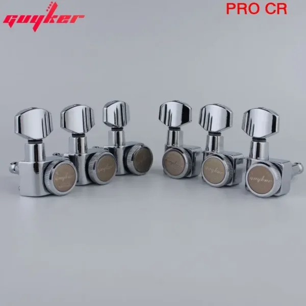 Guyker 6 In-line Locking Tuners 1:18 Ratio - Image 4