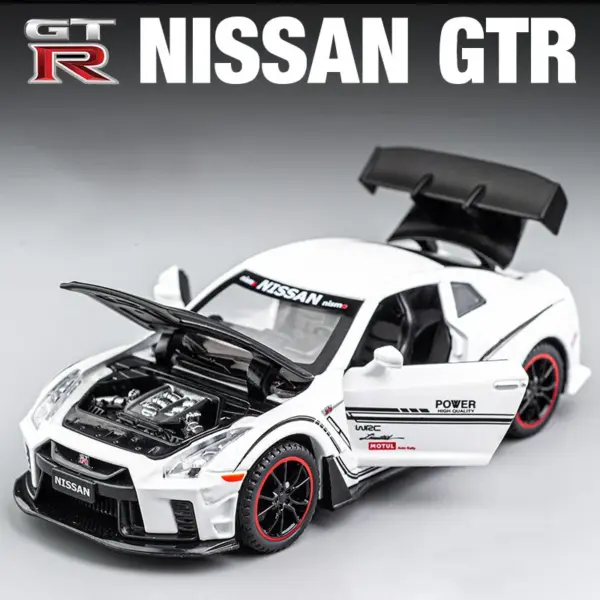 1:32 Alloy Nissan GTR R35 Model Car - Image 9