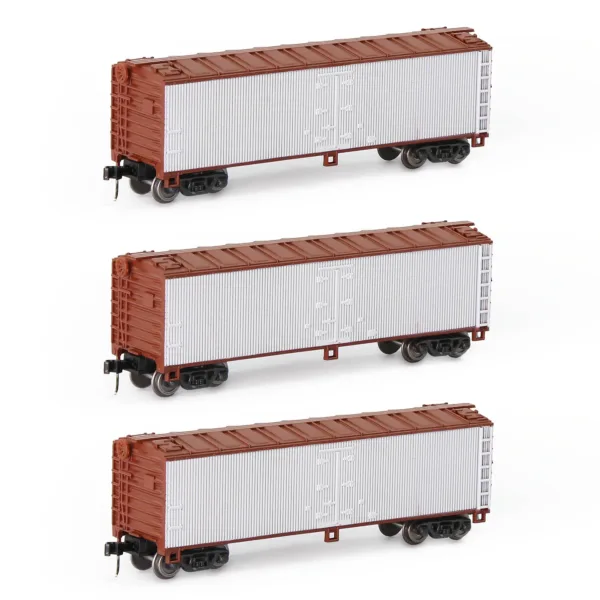 3pcs N Scale Woodside Reefer Boxcars 1:160 - Image 12