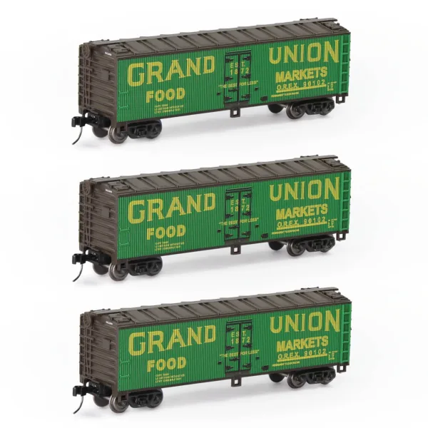 3pcs N Scale Woodside Reefer Boxcars 1:160 - Image 8