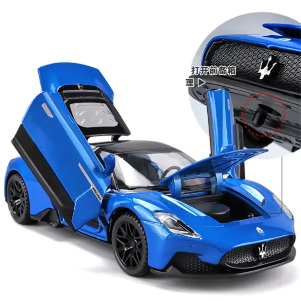 1:32 Maserati MC20 Cabrio Diecast Car Model - Image 4