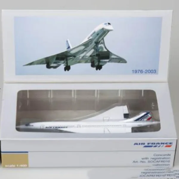 1:400 Concorde Air France Diecast Airplane Model - Image 2