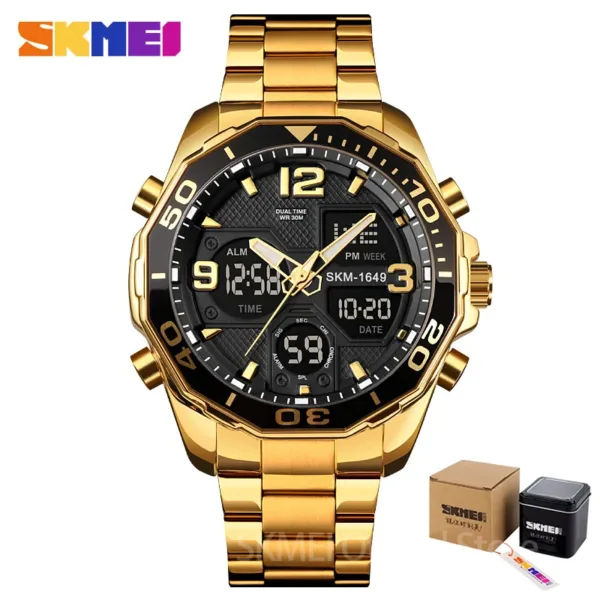 SKMEI Men's Dual Movement Sport Watch 1649 - Image 9