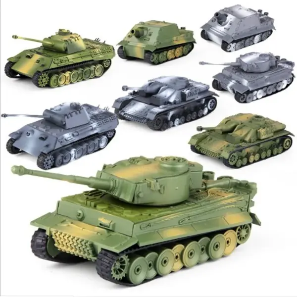 1/72 Scale German Tiger Tank Model Kit - Image 2