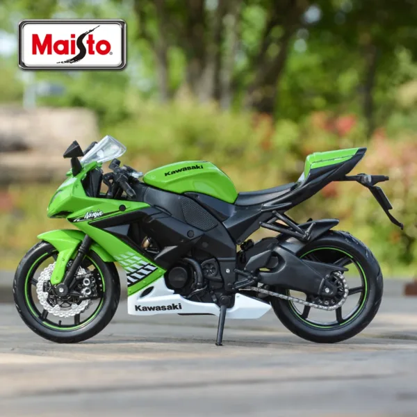 Maisto 1:12 Kawasaki Ninja ZX-10R Model Motorcycle - Image 5