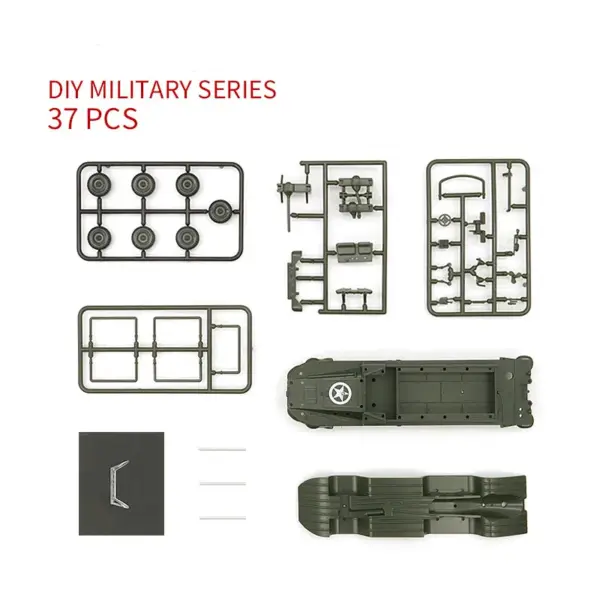 1/72 Scale GMC DUKW 353 Model Kit - Image 2