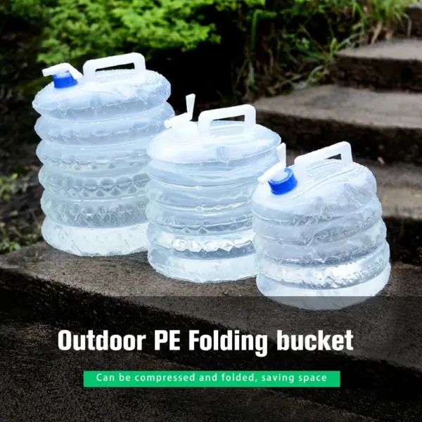 Outdoor Collapsible Bucket - 3L to 15L Variants