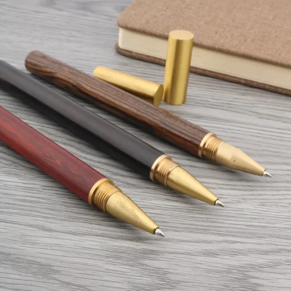 Luxury Wooden Rollerball Pen 0.5mm - Image 6