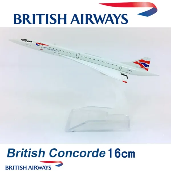 1:400 Concorde Air France Diecast Airplane Model - Image 8