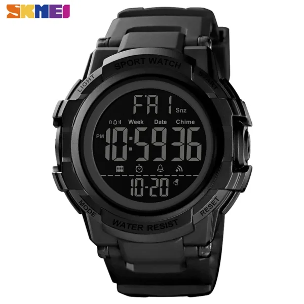 Digital Waterproof Sport Watch with Chrono Functions - Image 8