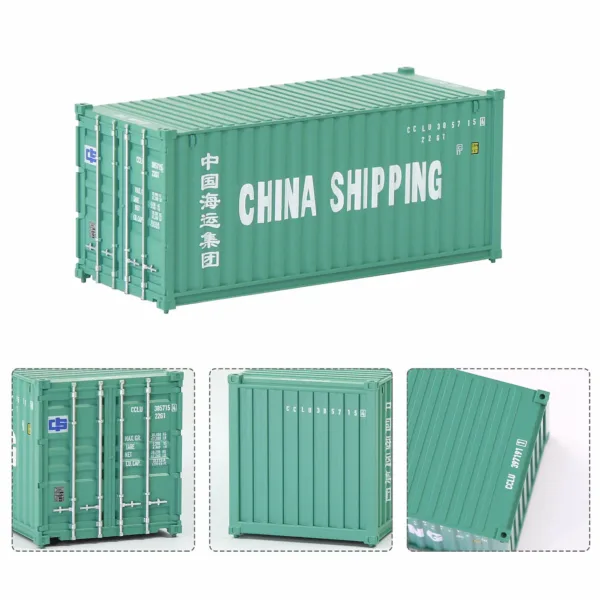 HO Scale 1:87 Plastic Shipping Container Model - Image 14