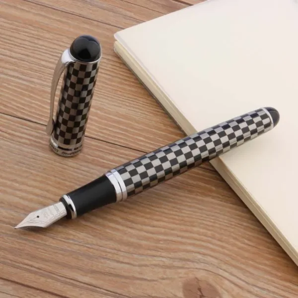 JINHAO X750 0.7mm Fountain Pen Bright Silver - Image 11