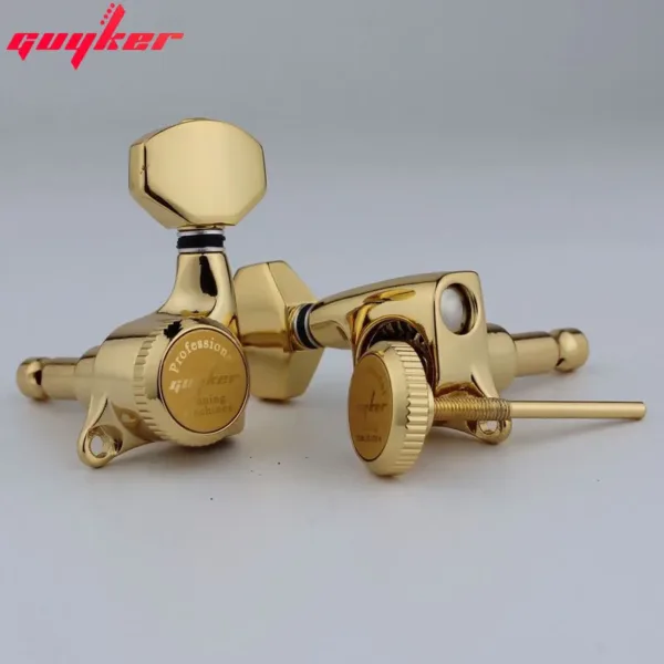 Gold Locking Guitar Tuners for Electric Guitars - Image 5