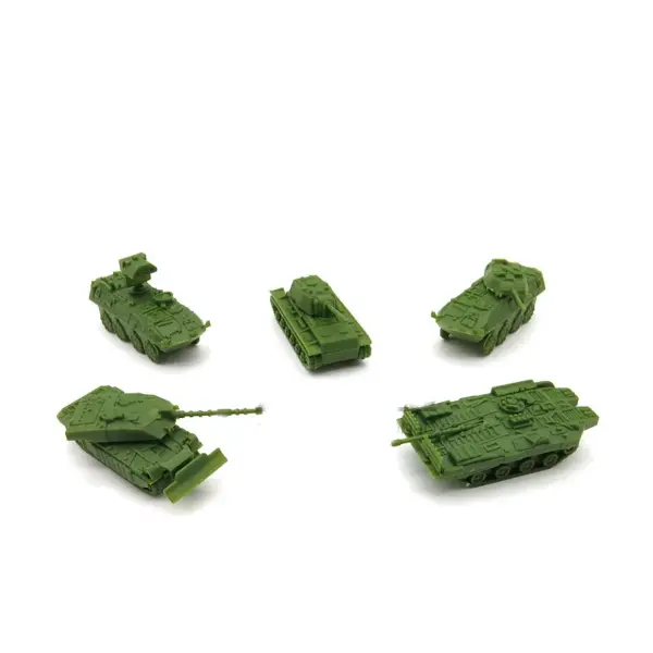 5pcs Mini Tank Assembly Model Set - Image 3