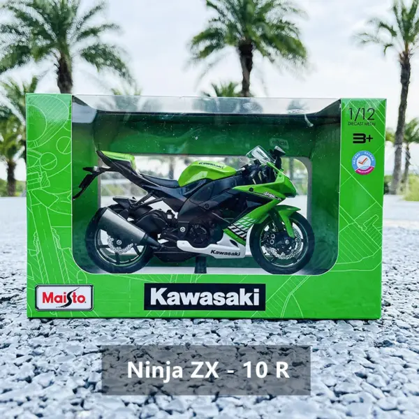 Maisto 1:12 Suzuki Hayabusa Motorcycle Model - Image 12