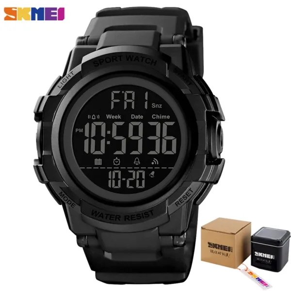 Digital Waterproof Sport Watch with Chrono Functions - Image 7