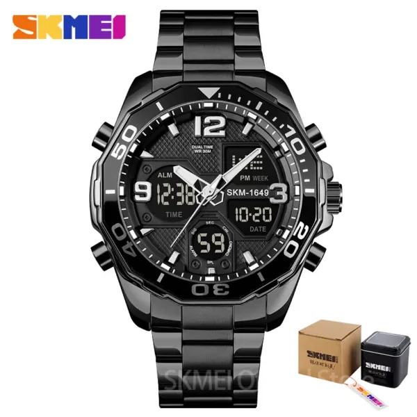 SKMEI Men's Dual Movement Sport Watch 1649 - Image 7