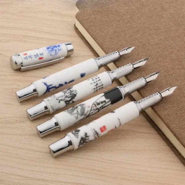 High-Quality Chinese Porcelain Fountain Pen - Image 4