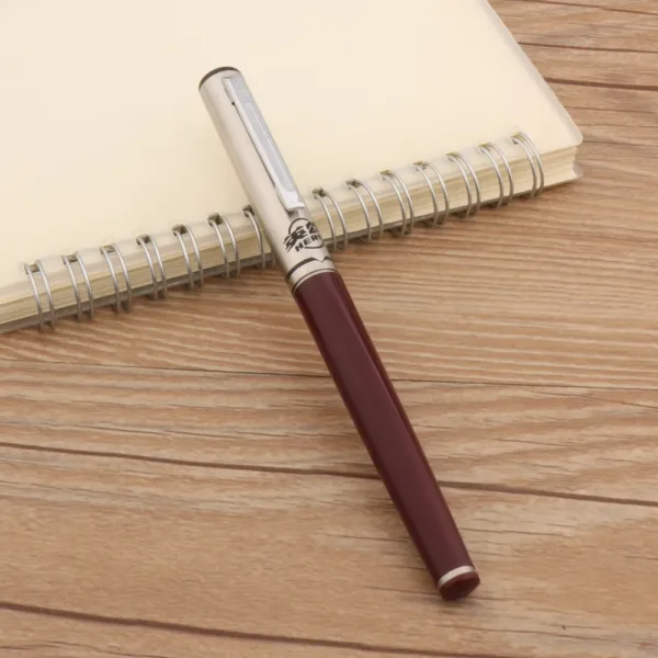 Classic Stainless Steel Fountain Pen 0.5mm - Image 9