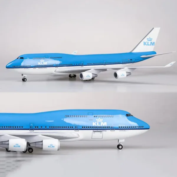 Diecast Model Plane 747 KLM 47CM Decor - Image 3