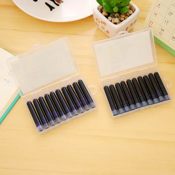 3.4mm Fountain Pen Ink Cartridges Set of 10