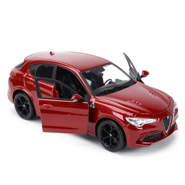 Bburago 1:24 Alfa Romeo Stelvio Diecast Model - Image 6