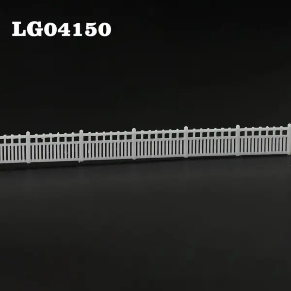 1 Meter N Scale White Model Fence Set - Image 15