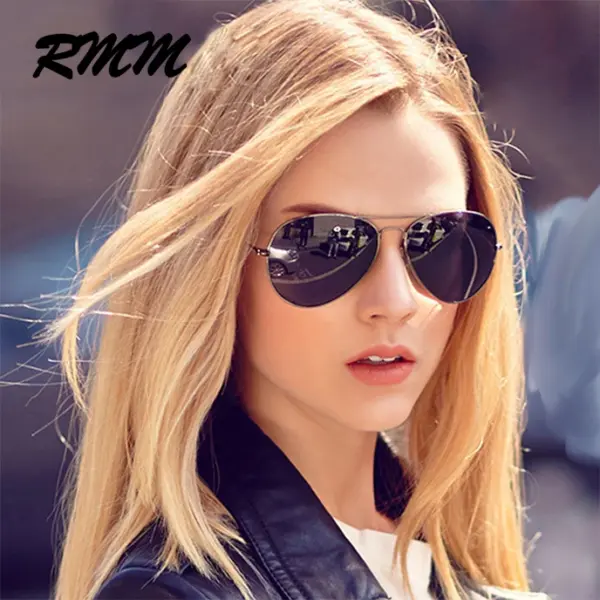 Unisex RMM Vintage Pilot Sunglasses - Image 5