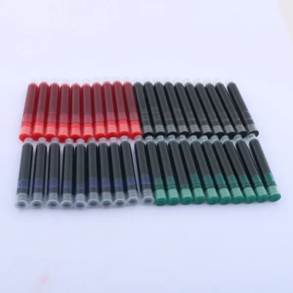 10 Pack 3.4mm Fountain Pen Ink Cartridges