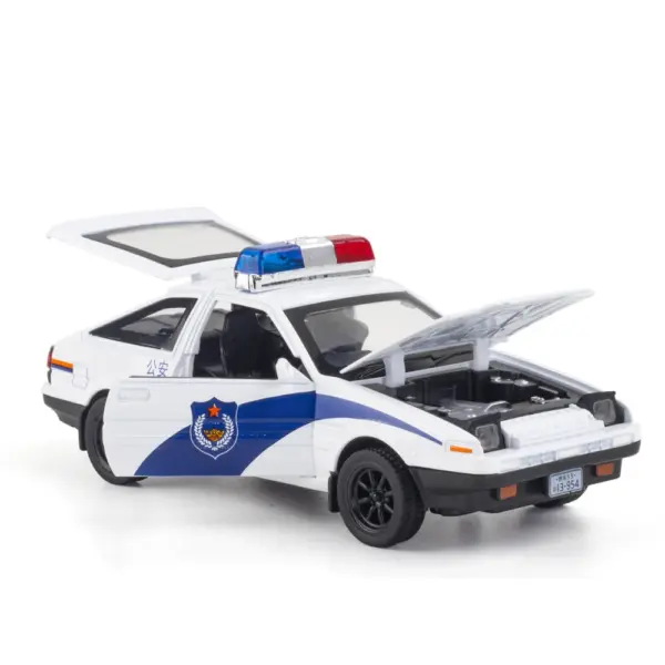 1:28 Scale AE86 Diecast Alloy Car Model - Image 9