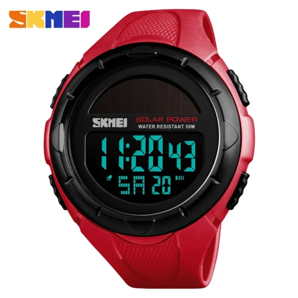 Digital Solar Watch for Men with Luminous Features - Image 8