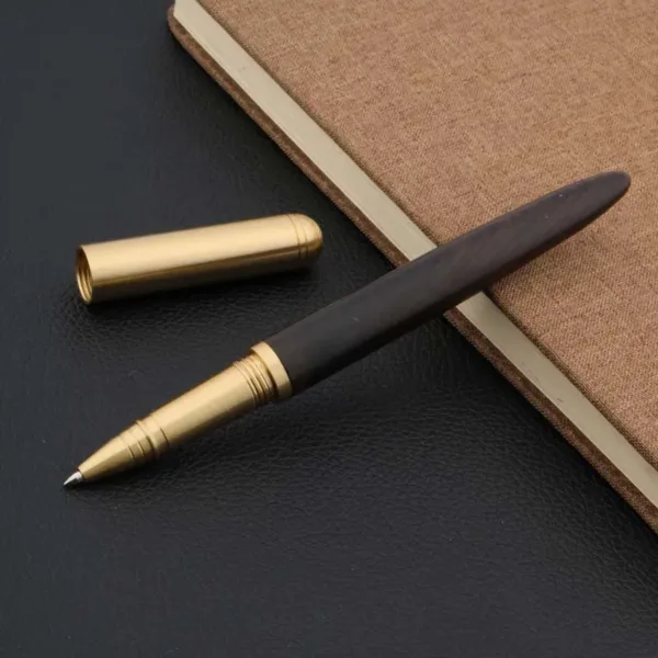 Luxurious Roller Ball Pen with Wood Finish - Image 8