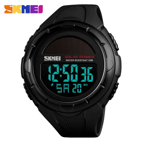 Digital Solar Watch for Men with Luminous Features - Image 9